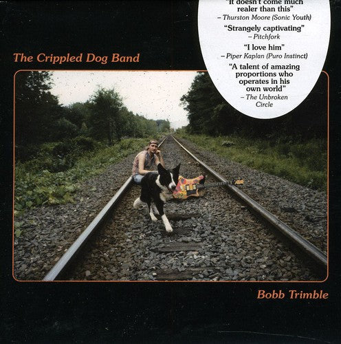 the album cover for Bobb Trimble - The Crippled Dog Band