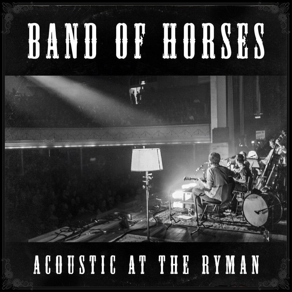 the album cover for Band Of Horses - Acoustic at the Ryman