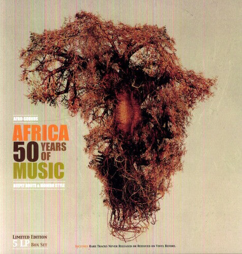 the album cover for Africa 50 Years Of Music - Africa: 50 Years Of Music