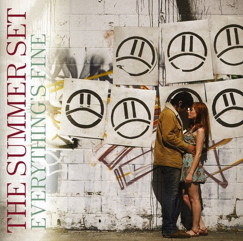 the album cover for The Summer Set - Everything's Fine