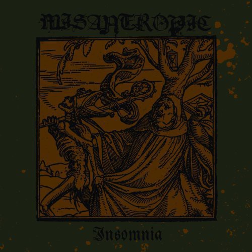 the album cover for Misantropic - Insomnia