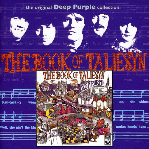 the album cover for Deep Purple - Book of Taliesyn