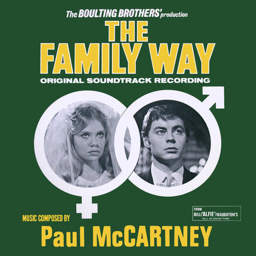 the album cover for Paul McCartney - The Family Way (Original Soundtrack)