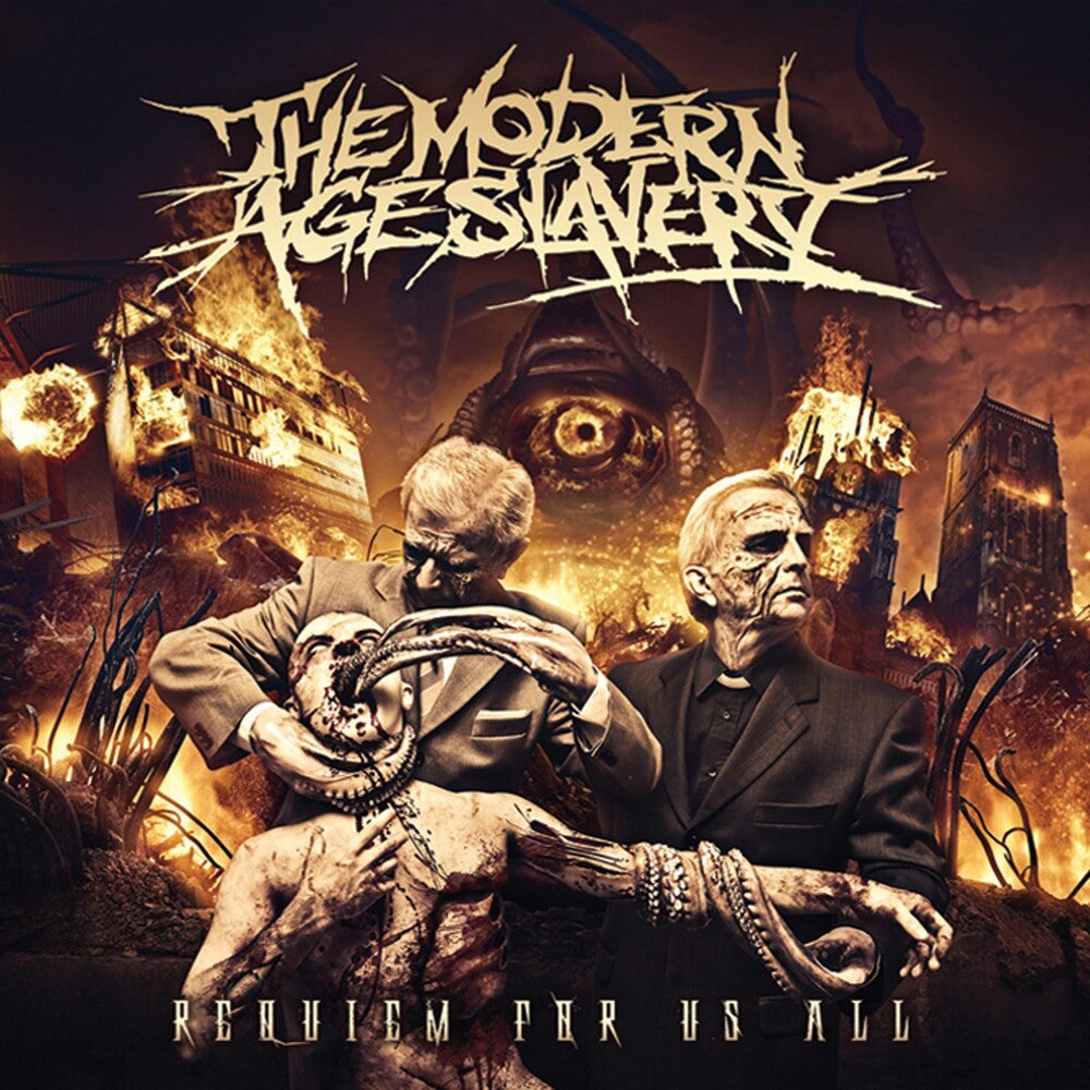 the album cover for Modern Age Slavery - Requiem for Us All