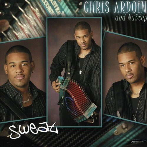 the album cover for Chris Ardoin & Nustep - Sweat