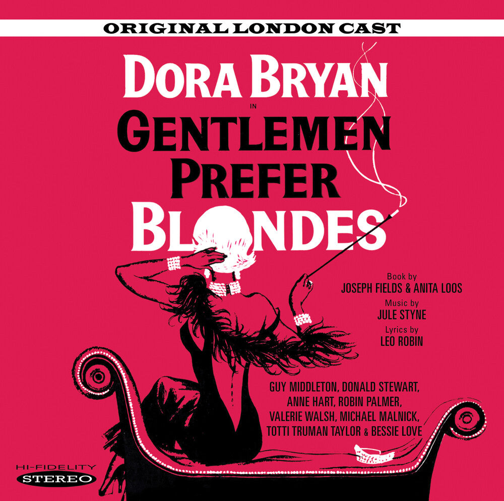 the album cover for Dora Bryan - Gentlemen Prefer Blondes (Original London Cast)