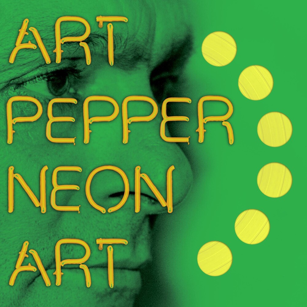 the album cover for Art Pepper - Neon Art 3 [Download Included] [Colored Vinyl]