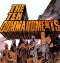 the album cover for Salamander - The Ten Commandments
