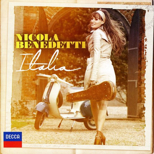 the album cover for Nicola Benedetti - Italia
