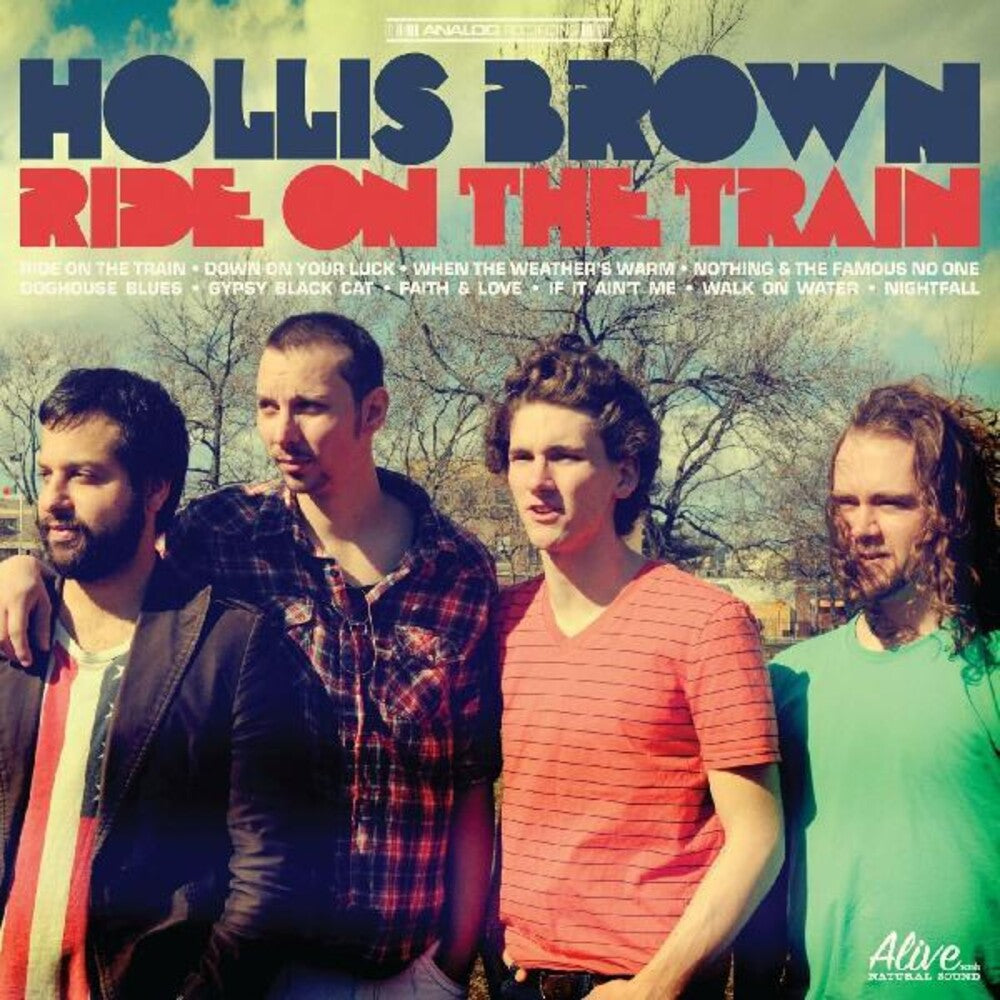 the album cover for Hollis Brown - Ride on the Train