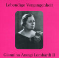 the album cover for Rossini/Bellini/Verdi - Giannina Arangi-Lombardi 2