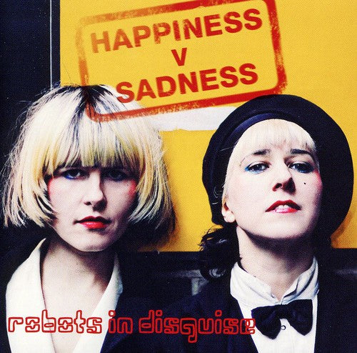 the album cover for Robots In Disguise - Happiness Vs Sadness