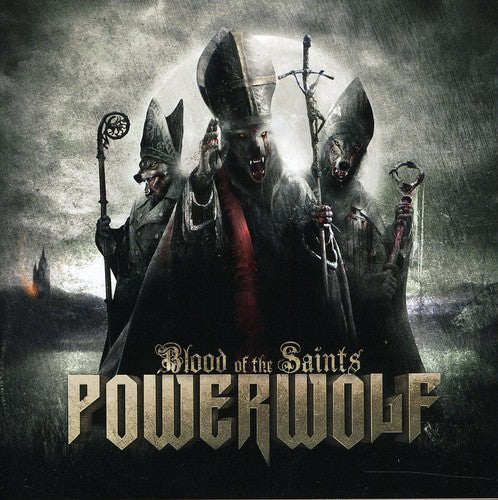 the album cover for Powerwolf - Blood of the Saints