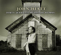 the album cover for John Hiatt - Dirty Jeans and Mudslide Hymns