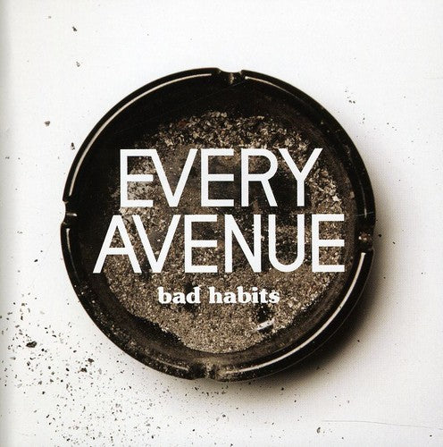 the album cover for Every Avenue - Bad Habits