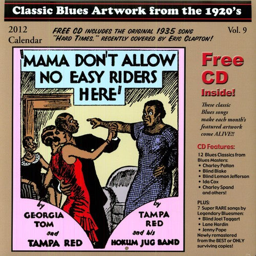 the album cover for Classic Blues Artwork From The 1920s Calendar - Classic Blues Artwork From The 1920S Calendar 2012
