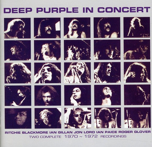 the album cover for Deep Purple - In Concert 1970-1972