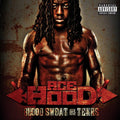 the album cover for Ace Hood - Blood, Sweat and Tears