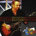 the album cover for Brandon Rhyder - Live at Billy Bob's Texas