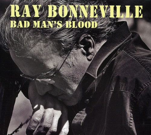 the album cover for Ray Bonneville - Bad Man's Blood