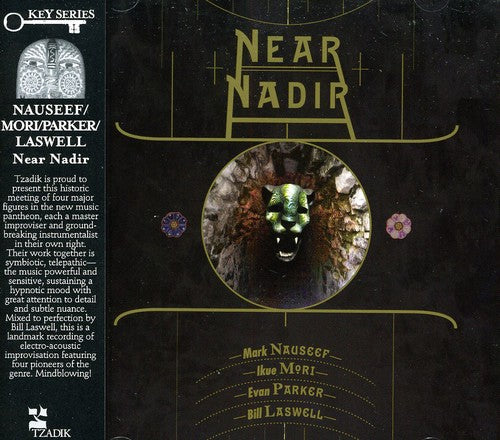 the album cover for Ikue Mori & Nauseef/Parker - Near Nadir