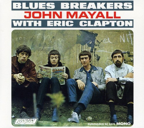 the album cover for John Mayall - Blues Breakers with Eric Clapton