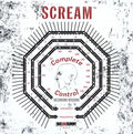 the album cover for Scream - Complete Control Sessions