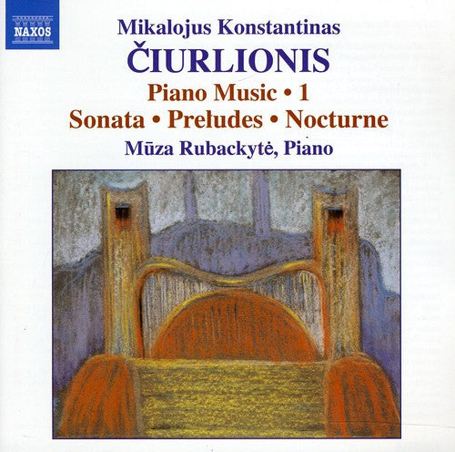 the album cover for Muza Rubackyte - Piano Music 1