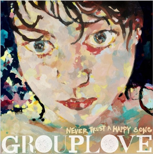 the album cover for Old Season - Never Trust a Happy Song