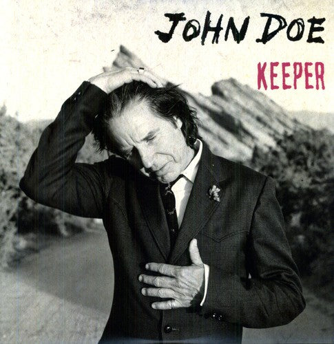the album cover for John Doe - Keeper