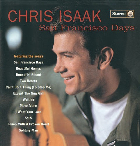 the album cover for Chris Isaak - San Francisco Days