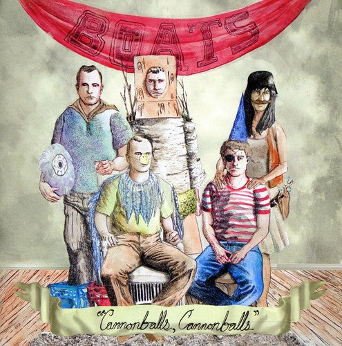 the album cover for Boats - Cannonballs, Cannonballs