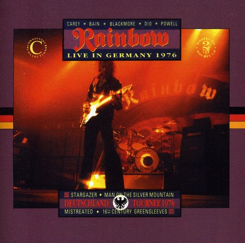 the album cover for Rainbow - Live in Germany 1976