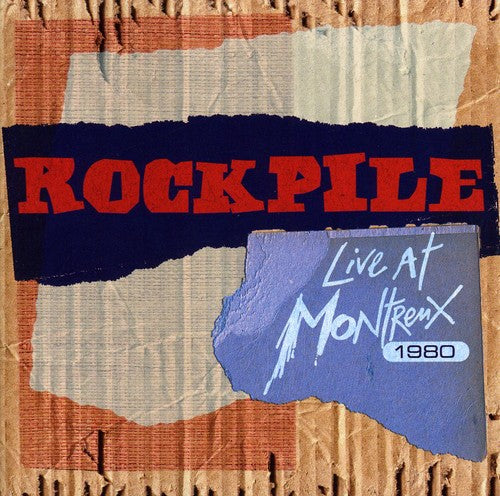 the album cover for Rockpile - Live at Montreux 1980