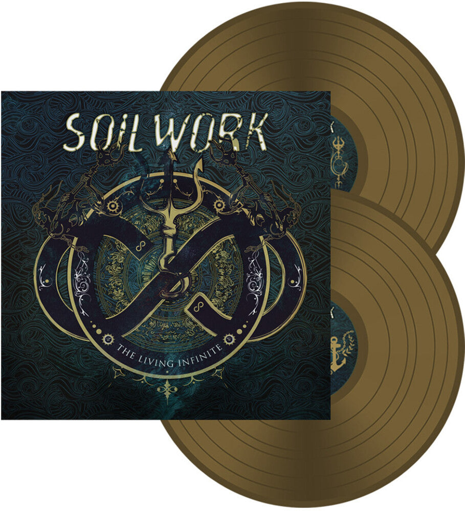 the album cover for Soilwork - Living Infinite