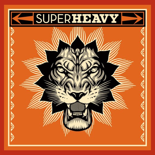 the album cover for SuperHeavy - Superheavy