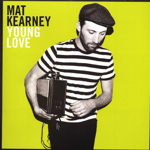 the album cover for Mat Kearney - Young Love