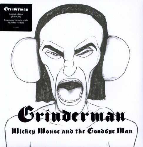 the album cover for Grinderman - Mickey Mouse and The Goodbye Man