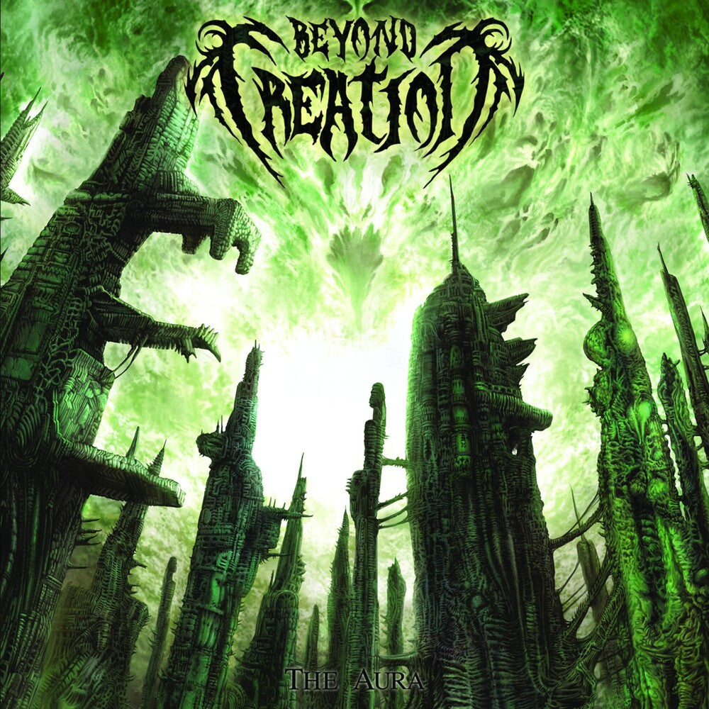 the album cover for Beyond Creation - The Aura
