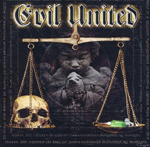the album cover for Evil United - Evil United