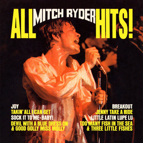 the album cover for Mitch Ryder - All Mitch Ryder Hits