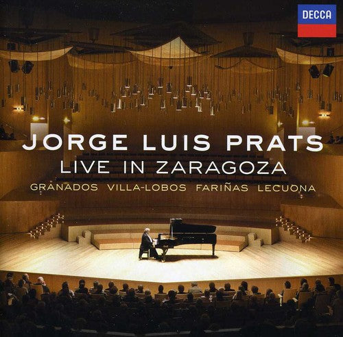 the album cover for Jorge Luis Prats - Jorge Louis Prats: Live in Zaragoza