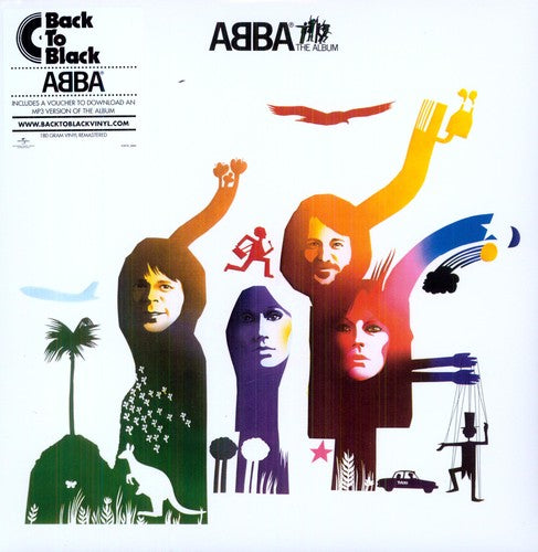 the album cover for ABBA - Abba - The Album