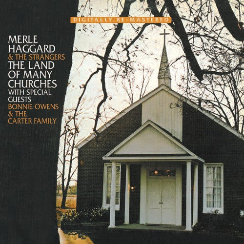 the album cover for Merle Haggard - Land Of Many Churches [Import]