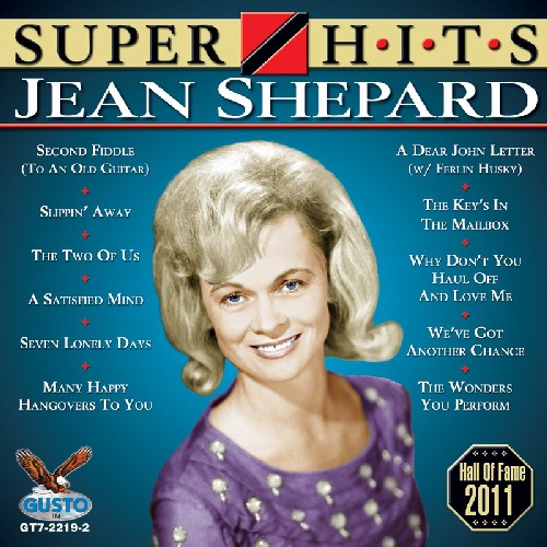 the album cover for Jean Shepard - Super Hits