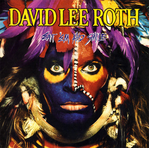 the album cover for David Lee Roth - Eat Em & Smile