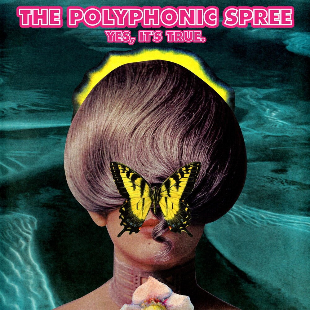 the album cover for The Polyphonic Spree - Yes It's True