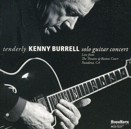 the album cover for Kenny Burrell - Tenderly (Jewl)