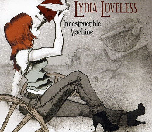 the album cover for Lydia Loveless - Indestructible Machine