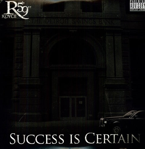 the album cover for Royce Da 5'9 - Success Is Certain [LP]